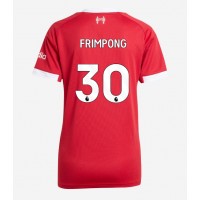 Liverpool Jeremie Frimpong #30 Hemmatröja Kvinnor 2025-26 Korta ärmar